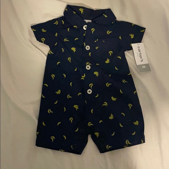 Carter’s Baby Boy Romper (NB) - Picture 1 of 2